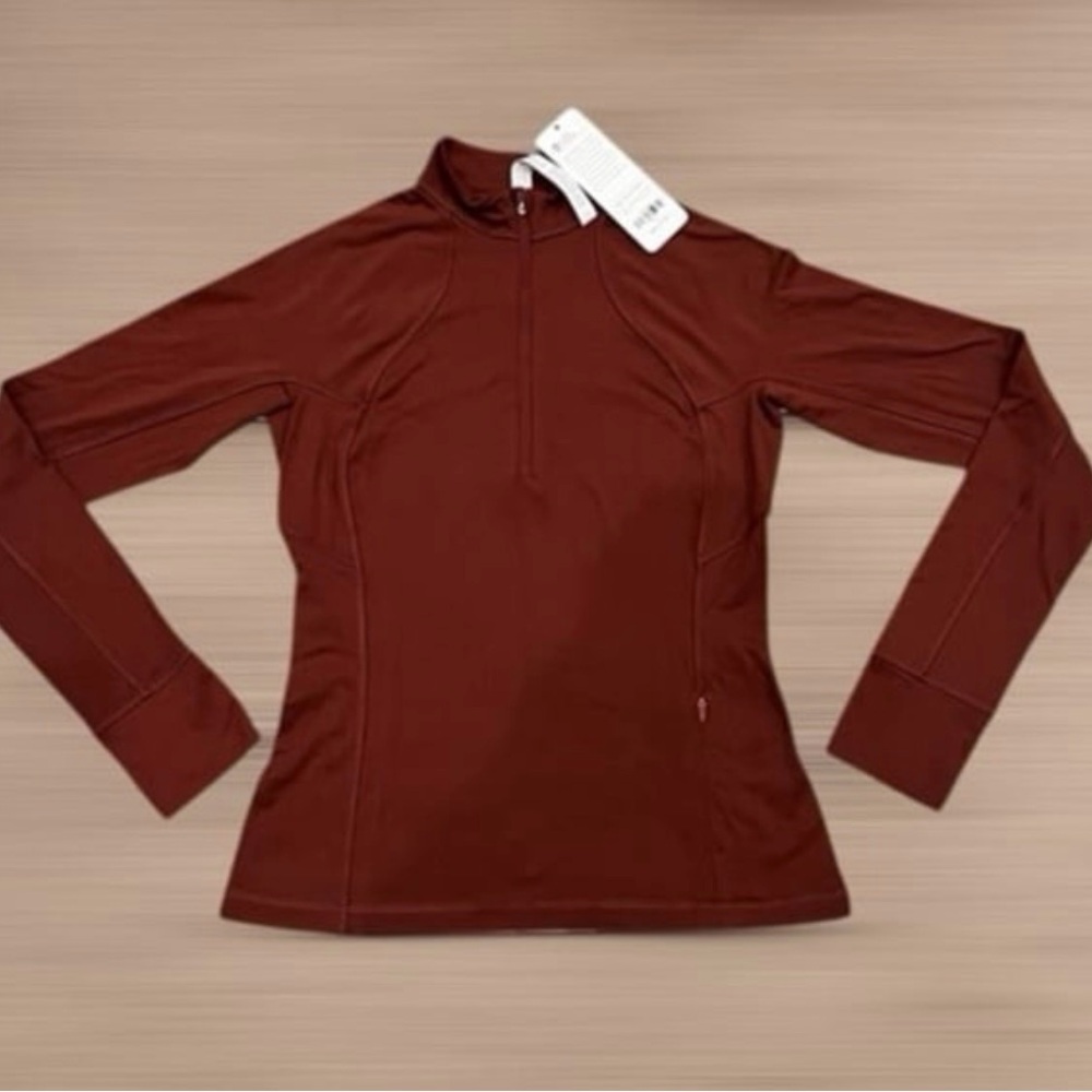 CRZ YOGA Women’s Half Zip Long Sleeve Pullover Shirt